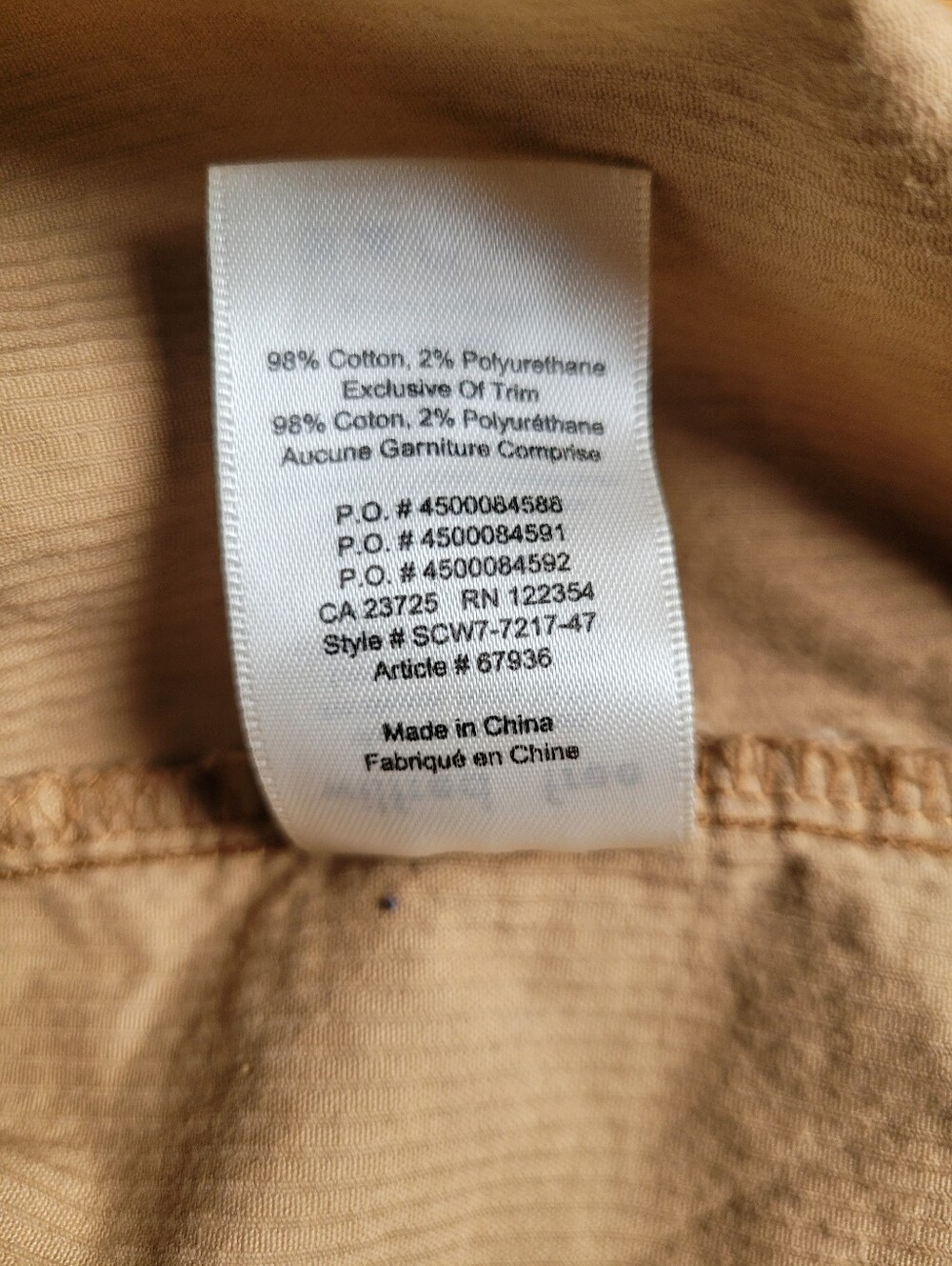 Wilfred Free Aritzia Corduroy Button Down A-Line Mini Skirt Brown Size 8 - Picture 7 of 7